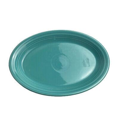 Fiesta® Classic Rim Cereal Bowl, 19oz (6.875") – Durable Ceramic, Lead-Free, Dishwasher/Microwave/Oven Safe – Made in USA Dinnerware - Turquoise