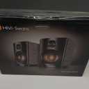 HiVi-Swans OS-10 HiFi Stereo Speakers, Bluetooth 5.0 Active Computer Bookshelf Speakers - 4'' Dynamic Woofer, Powered Desk Speakers 62w RMS with Touch Control for PC/Phone/TV/Monitor (Pair)