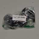 EldHus Seat Hooks for Purses and Bags, 4 Pack Car Purse Holder for Grocery Bag Handbag Clothes, Metal Headrest Hooks Covered by Leather, Black