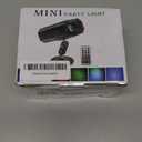 Party Lights Dj Disco Lights, Strobe Stage Light Sound Activated Laser Llights Projector with Remote Control for Parties Bar Birthday Wedding Holiday Event Live Show Xmas Decorations Lights (BLACK 01)