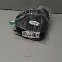 LEVEL8 Travel Toiletry Bag for Men Women, Water Repellent Shaving Bag for Toiletries Accessories, Storage Bags with Divider and Handle, Small/Black