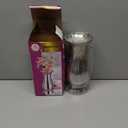 Metal Vase Centerpiece Decoration, Stainless Steel Tabletop Flower Silver Vases- Ideal for Office, Home Wedding Birthday Anniversary Ceremony Event Decor(Silver-1PCS)