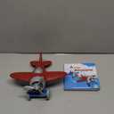 Green Toys Airplane & Board Book (color may vary)