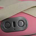 Nooydio Neck Massager, Neck and Back Massager with Heat & 4D Kneading, Shiatsu Deep Tissue Wireless Massager for Shoulder Cervical Pain Relief, Portable Rechargeable for Home Office (Pink)