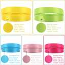 2 x MEEDEE 3/8 Inch Satin Ribbon Set 10 Rolls Rainbow Double Face Ribbon for Gift Wrapping, 5 Yards Each (Total 50 Yards), Decorative Ribbon for Presents & Party Favors
