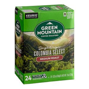 Green Mountain Coffee Roasters Colombia Select Single Serve Keurig® K-Cup® Pods - 24/Box,  BB: 23 SEP 2025