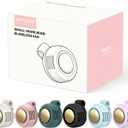 Portable Clip-On Fan, Mini USB Rechargeable 360° Rotatable Fan, Personal Fan 3-Speed Silent Mini Bladeless Fans