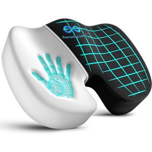 Everlasting Comfort – The Original Seat Cushion for Desk Chair, Enhances Posture and Support, Non-Slip Bottom, Ideal Tailbone Cushions for Pressure Relief - Premium Gaming, Car, Office Chair Cushion