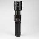 Flashlight Rechargeable USB-C, Flashlights High Lumens3 Light Modes, Digital Battery Display Tactical Flashlight, P65 Waterproof LED Flash Light for Camping, Hiking, Emergencies (H06)