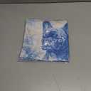 Blue Chinoiserie French Bulldog Pillow Covers 18x18, Frenchie Gifts for Women, French Country Toile de Jouy Frenchie Dog Decorative Throw Pillow Covers for Home Living Room Bedroom (Color-13)