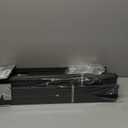 Metal Bed Frame,King Size Bed Frame with Storage Space,Heavy Duty Sturdy Mattress Foundation,Easy Assembly,No Box Spring Needed, Black,18 Inch,King