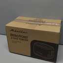 Mueller Retro Toaster 2 Slice with 7 Browning Levels and 3 Functions: Reheat, Defrost & Cancel, Stainless Steel Features, Removable Crumb Tray, Under Base Cord Storage, Turquoise