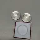 Momcozy 999 Silver Nursing Cups Original Perforated Breathable Design, 999 Silver Nipple Cover for Breastfeeding Essential, Nipple Shield for Nursing Newborn, Metal Nipple Shields, Regular Size