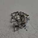 Tandefio 10 Sets Window Well Cover Clips Outside 2.36'' x 1.57'' x 0.8'' Basement Window Well Cover Hardware Kit Spring Clip Heavy Duty Egress for Basement Courtyard Exterior Window Well