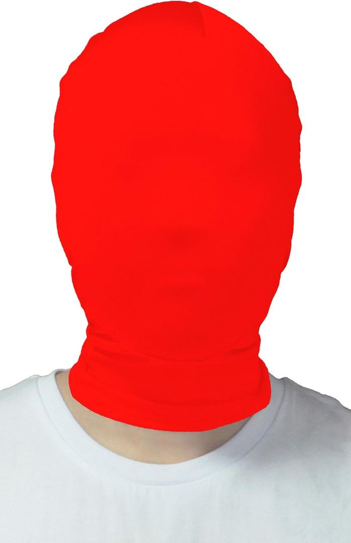 VSVO Full Cover Mask Hood (Adults, Red)