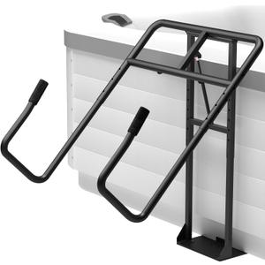 Heavy-Duty Hot Tub Cover Lifter with Hydraulic Assist Rust-Resistant Support Couvercle Spa for Hot Tub Cover, Adjustable Lift System for Long-Term Outdoor Use, Fits Most Hot Tubs