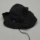 Wallaroo Hat Company Women's Navy Floppy (Medium, Black With White Dots)