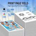 MP C406 MP C306 Toner Cartridge Black/Cyan/Magenta/Yellow Replacement for 842091 842092 842093 842094 Toner Cartridge for Ri coh MP C306 MP C307 MP C406 MP C407 Printer(4-Pack)