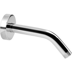 NearMoon Shower Arm with Flange, Made of 304 Stainless Steel Shower Extension Extender Pipe, Wall-Mounted for Fixed Bathroom Showerhead, Never Rust (6 Inch, Chrome Finish)