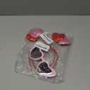4Pack Valentines Headbands for Women - Valentines Day Heart Headband and Heart Shaped Glasses - Sequin Valentines Headband for Valentines Day Decorations for Party - Holiday Costume Party