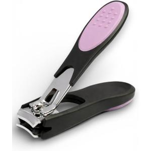 Dream Cut Nail Clipper, Toenail Clippers, Chrome Plated, Stainless Steel, Sharp, Sturdy, Comfort Grip, Nail Catcher, for Men and Women, Nail Cutter, Trimmer