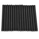 16 Pcs Keratin Gun Bond Glue Sticks Professional Hair Extension Glue Stick Hair Styling Tools (Black)