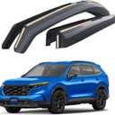 Goodyear Shatterproof in-Channel Window Deflectors for Honda CR-V (CRV) 2023-2025, Rain Guards, Window Visors for Cars, Vent Deflector, Car Accessories, 4 pcs - GY007998