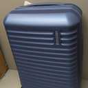 American Tourister Stratum 3.0 Carry-On Spinner, Airline Approved, Durable Hardside Luggage, Expands 1.5", RightHeight Adjustable Handle, Elemental Blue