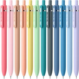 Mr. Pen- Retractable Cute Gel Pens for Journaling, 12 Pack, Assorted Color, 0.7 mm, Pastel Barrels, Smooth Writing Aesthetic Pens for Women