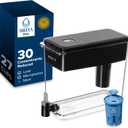 Brita Extra-Large 27-Cup Elite Water Filter Dispenser, WQA NSF/ANSI Certified, Reduces 99% of Lead, Microplastics, & 30 Contaminants, Removes Chlorine Taste & Odor, Black