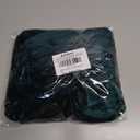 Halloween Medieval Renaissance Elf Hooded Cloak Green Leaf Brooch for Men and Women Party Cosplay Dress Up(Dark Green) (Green)