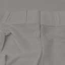 Tollpiz Linen Tier Curtain Rod Pocket Semi Sheer Half Kitchen Curtains Burlap Light Filtering Thick Linen Drape for Bathroom, 30 x 36 inches Long, White, Set of 2 Panels