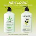 HEMPZ Body Lotion - Green Tea and Asian Pear - Daily Moisturizing Cream - 17oz