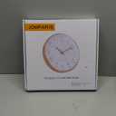 jomparis 12 Inch Battery Operated Silent Non-Ticking Wall Clock, Quality Quartz Sweep Rose Gold Wall Clock for Home Bedroom School