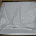 Art3dwallpanels Ceiling Tiles 24 x 24 Drop Ceiling Tiles, 12 Pack Drop in High Grade PVC Wall Panels, Fire Rated, Waterproof, Light Weight, Cover 48 Sq.Ft, White