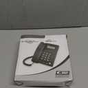Desktop Landline Telephone, Corded Phone with Caller ID Display for Home Office Hotel Restaurant Easy to Install