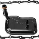 6L80 24236933 24224781 Transmission Filter For Chevy Silverado 1500 Avalanche Camaro Suburban Tahoe Corvette, GMC Sierra 1500 Yukon, Cadillac STS XLR Escalade TF209 with Oil Pan Gasket