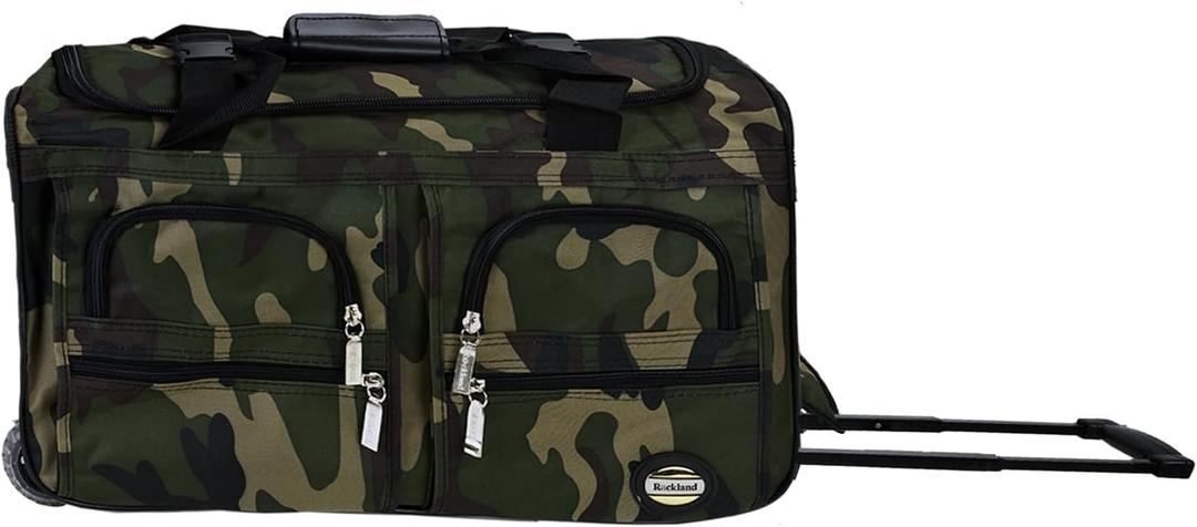 Rockland Rolling Duffel Bag (30", CAMO)