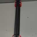 Washing Machine Roller Mover, Adjustable Metal Holder Bracket, Load Bearing 300kg, Extendable Appliance Washing Machine Dryer Fridge Roller, 24 Wheels Moving, 3 Color (Color  Black)