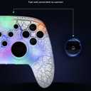 NexiGo Wireless Controller (No Deadzone) for Switch 2 and Switch, Bluetooth Controllers for Nintendo Switch with Vibration, Motion, Turbo and LED Light (Atmosphere) (Atomsphere)