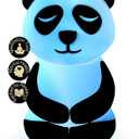 Calm Collective Peaceful Panda Breathing Trainer Light for Calming Stress, Anxiety Relief Items for ADHD, Mindfulness Meditation Tools for Depression, Great Self Care and Mental Health Gifts