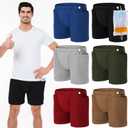 Timgle 6 Pcs Urine Bag Pants, Incontinence Care Catheter Underwear Urinate Drainage Bag Pants, Ostomy Drainage Care Trousers Underwear for Abdominal Surgeries Patient Incontinent People, Double Pocket