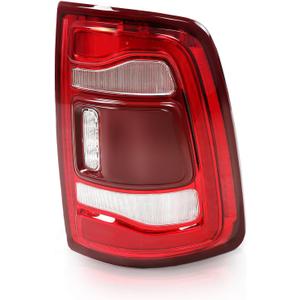 Aspaton Tail Light Assembly W/Blind Spot Compatible with 2019-2023 Ram 2500 3500 Rear Brake Lamps Red Trim Left Side 68361721AH CH2800223 (Module Not Included) (Left)