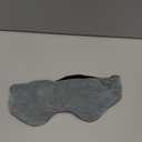 Umisleep Lavender Eye Mask, 0.45 lb Aromatherapy Weighted Eye Mask for Dry Eyes, Sleep Mask for Men Women, Hot Therapy Eye Cover for Compression Pain Relief, Eye Pillow for Puffy Eyes, Sinus Pain-Grey