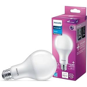 PHILIPS LED 150W A21 1-PacK Daylight (5000K) 2610 Lumen (29W = 150W) Dimmable Frosted Flicker-Free Light Bulbs