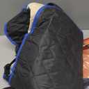 Dog Car Seat Cover for Back Seat, Waterproof Hammock for Car, SUV & Truck, Non-Slip Backseat Cover for Dogs, Heavy-Duty Dog Hammock Style Seat Protector Pets, Easy to Install & Clean (Standard (58"x54"), Blue)