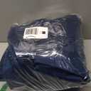 MIULEE Navy Blue Velvet Curtains 84 inches - Luxury Blackout Curtains for Bedroom Living Room Thermal Insulated Super Soft Window Drapes Rod Pocket & Back Tab, W52 x L84 inches, 2 Panels