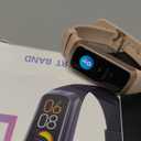 Fitness Tracker, Blood Pressure Watch with 24/7 Heart Rate, Step Tracker with 1.1" AMOLED Touch Color Screen, Sleep Calorie Counter Activity Pedometer for Android iOS