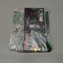 QBUC for Chevy Key Fob Cover with Keychain Soft TPU Protection Case Compatible with 2021-2026 Chevy Tahoe Suburban GMC Yukon Denali Silverado 6-Buttons(Gold Trim Green)