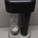 Mysoda Ruby 2 Sparkling Water Maker - Soda Streaming Machine Silent Carbonated Water Machine Robust Long-Lasting Aluminum Soda Maker 1L Water Bottle Without CO2 Cylinder - Black Silver Soda Machine